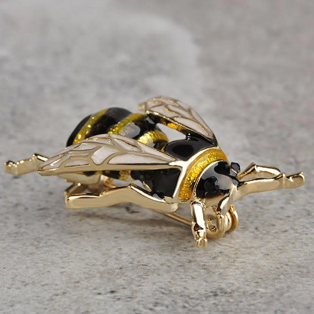 Queen Honey Bee Brooch