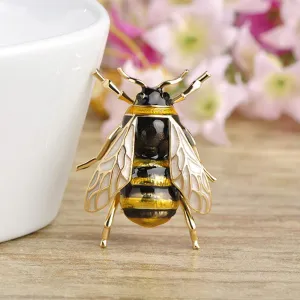 Queen Honey Bee Brooch