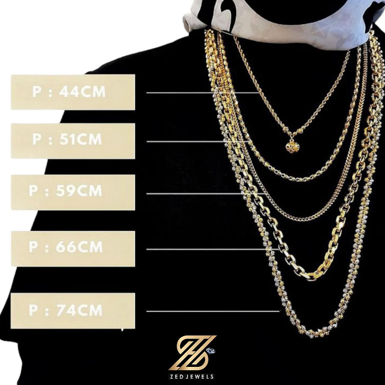 Rantai Emas Choker