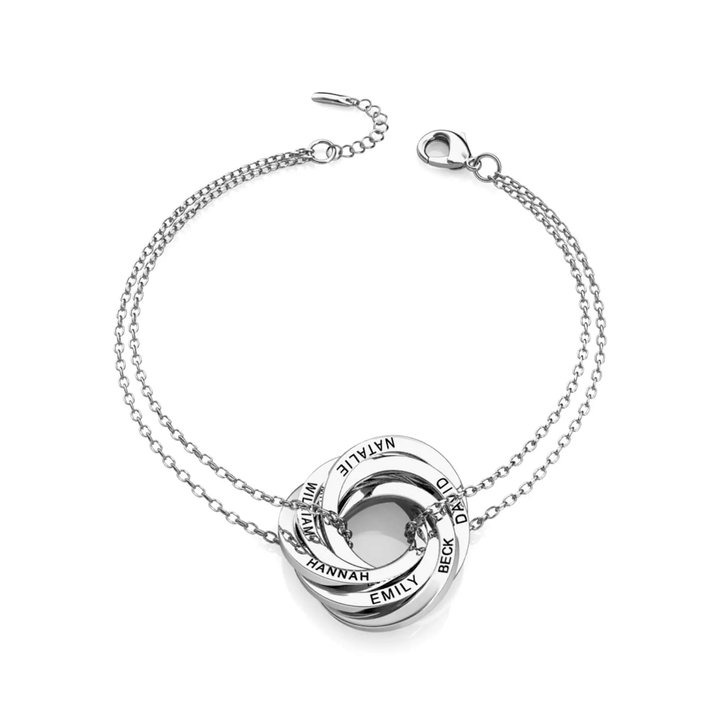 Russian 6 Ring Bracelet