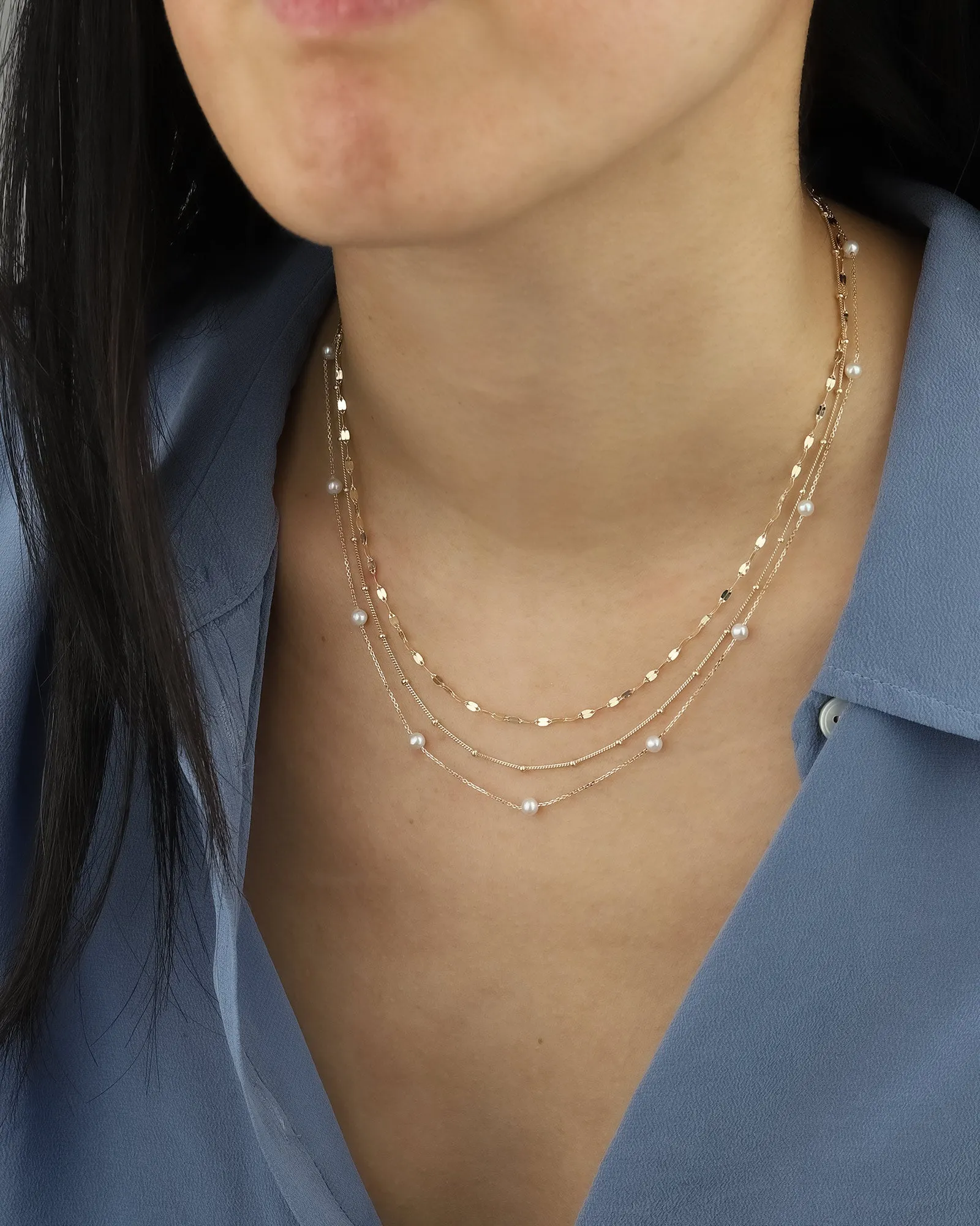 Satellite Chain Necklace