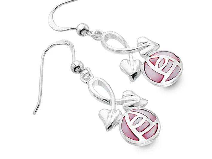 Silver Pendant - Mackintosh Rose