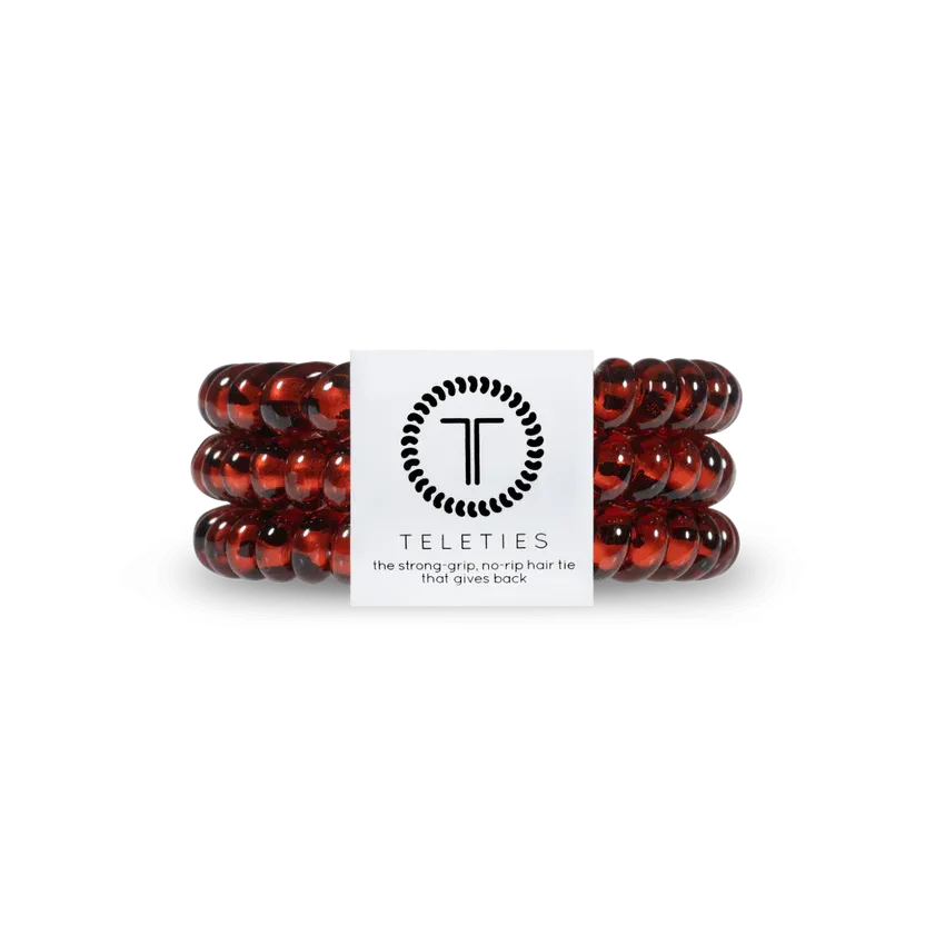 Small Hair Ties Tortoise - TELETIES