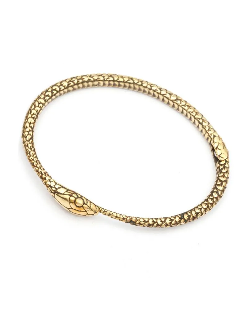 Snake Bangle Brass