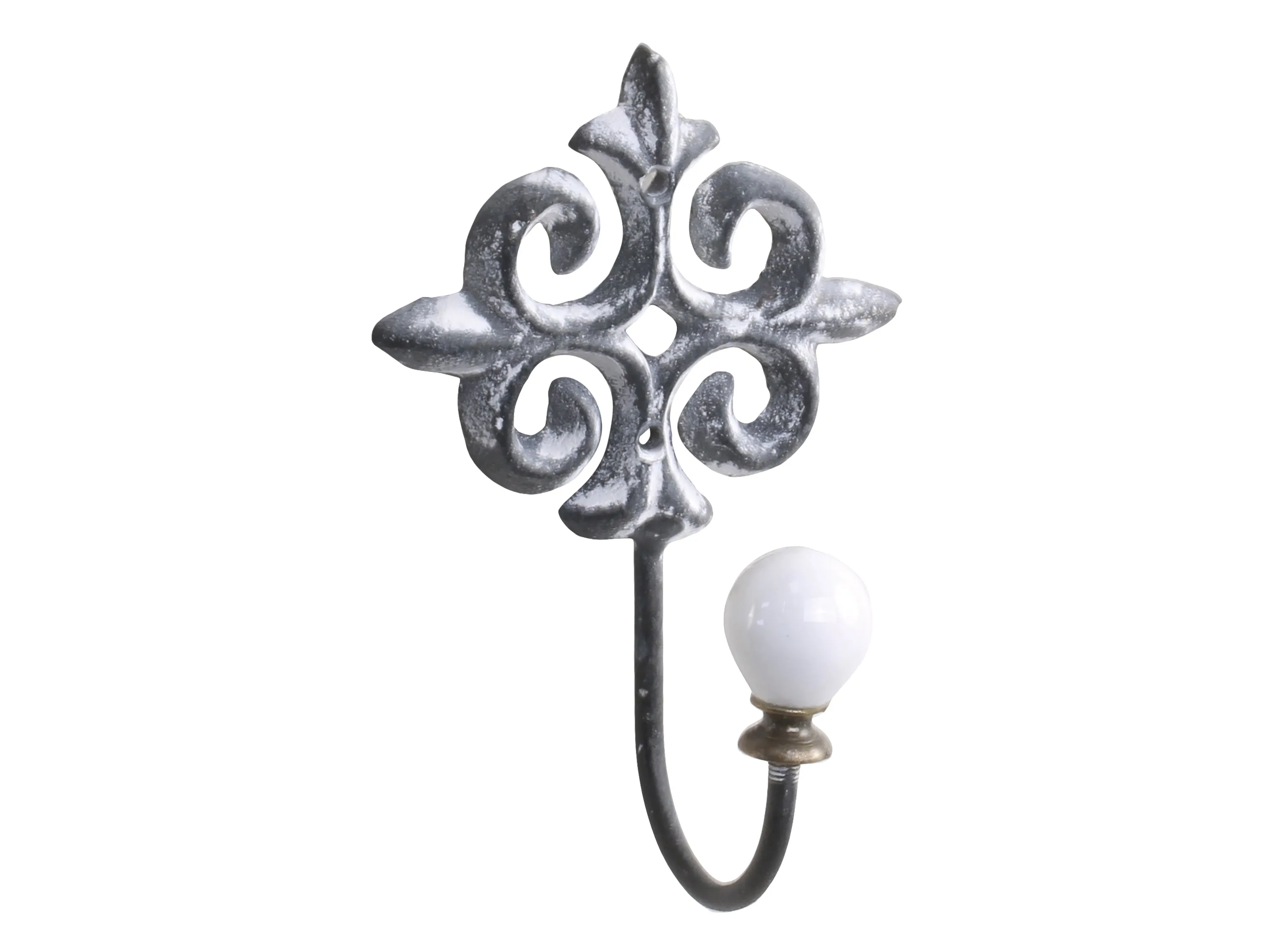 Sophia French Wall Hook - Grey or Cream