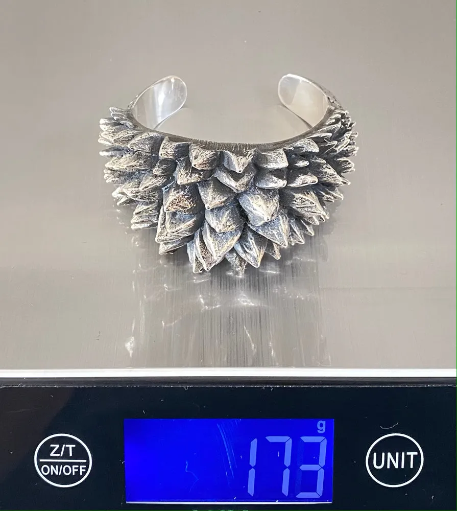 Spike Cuff Silver