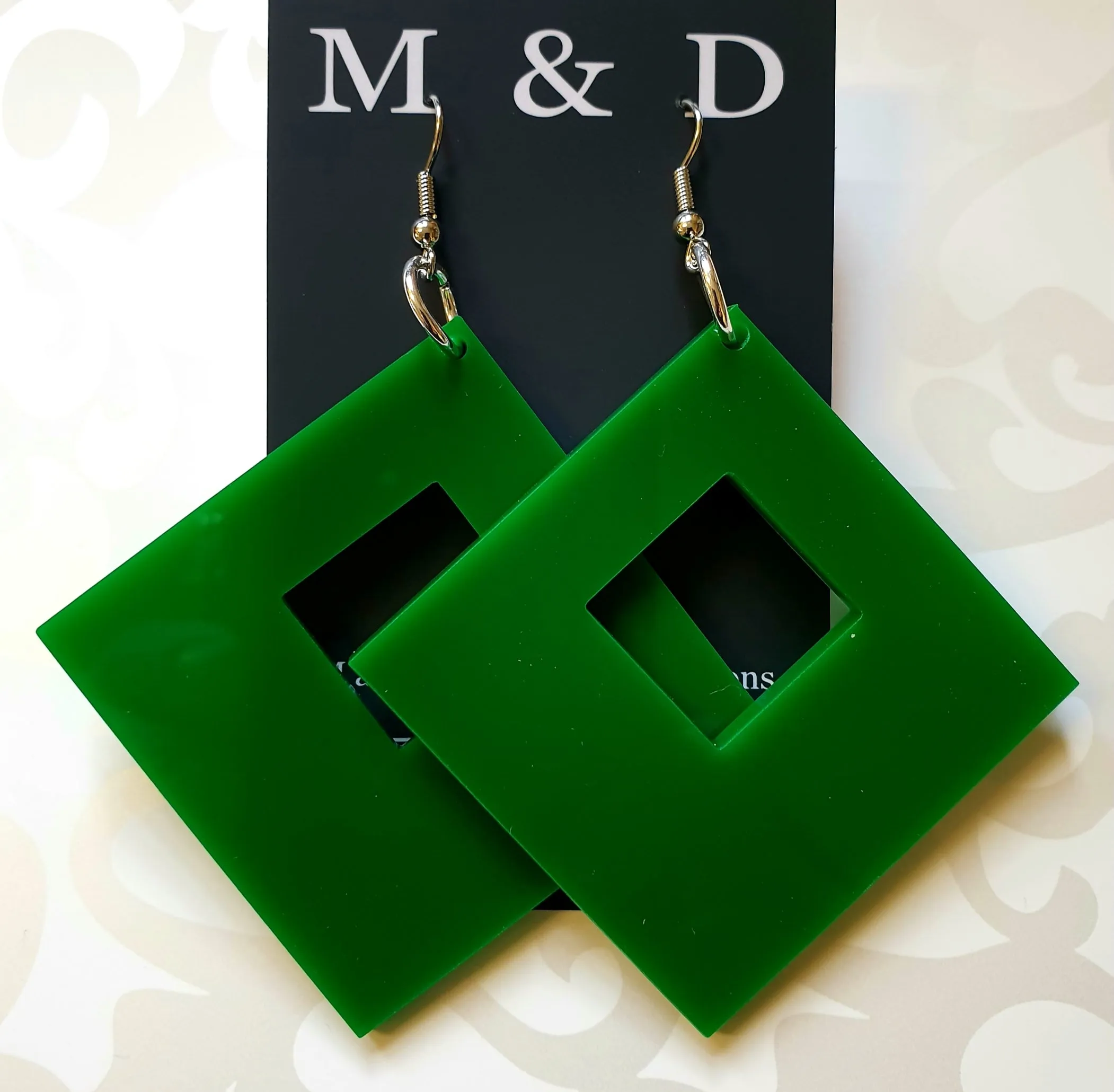 Squared Earrings Dangles
