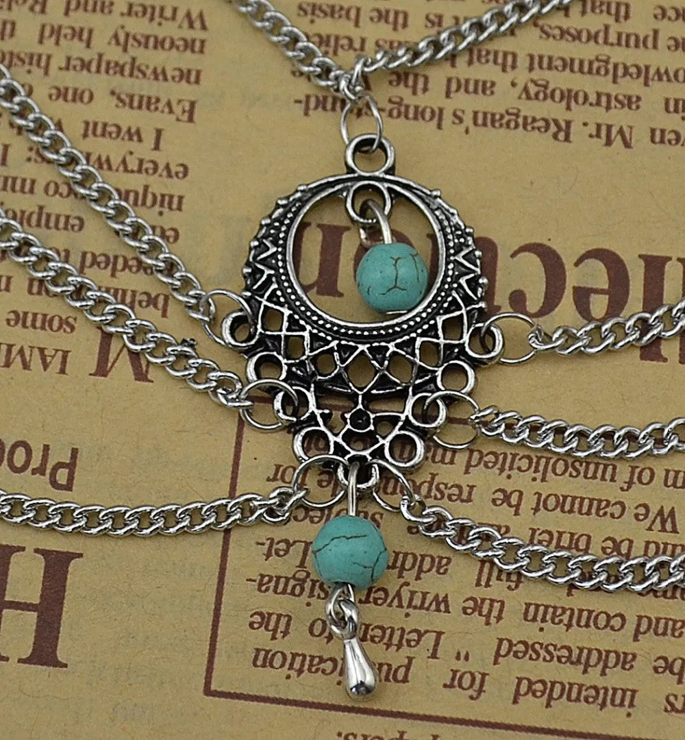 Summer Stone Chained Anklets - 4 Designs To Choose From!