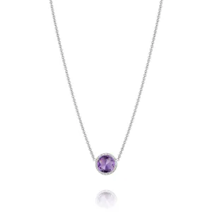Tacori Floating Bezel Gemstone Necklace