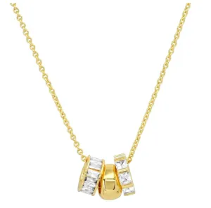 Tai Gold simple chain necklace with rondells