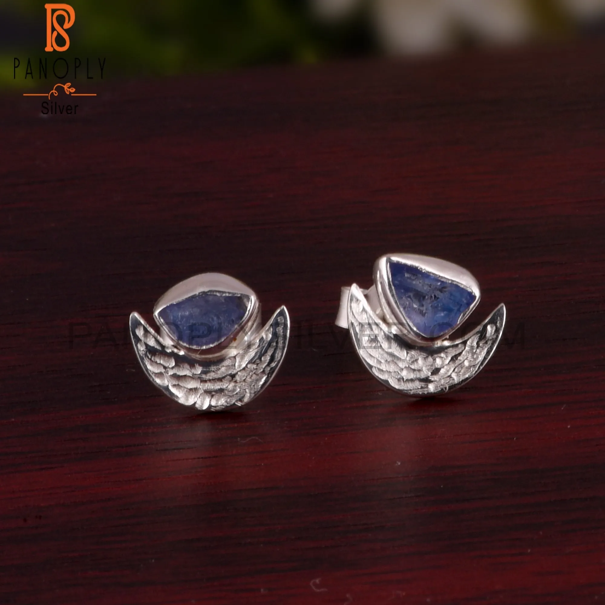 Tanzanite Stylish New 925 Sterling Silver Earrings