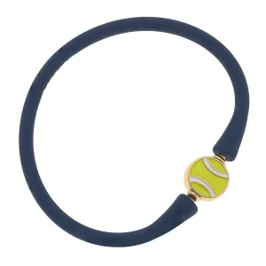 Tennis Ball Bead Silicone Bracelet