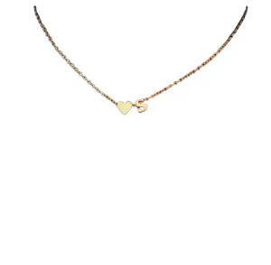 ternal Affinity: Heart Letter Initial Pendant