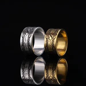 The Person Is With The One She/he Loves Wedding  / Engagement Rings for Couple
