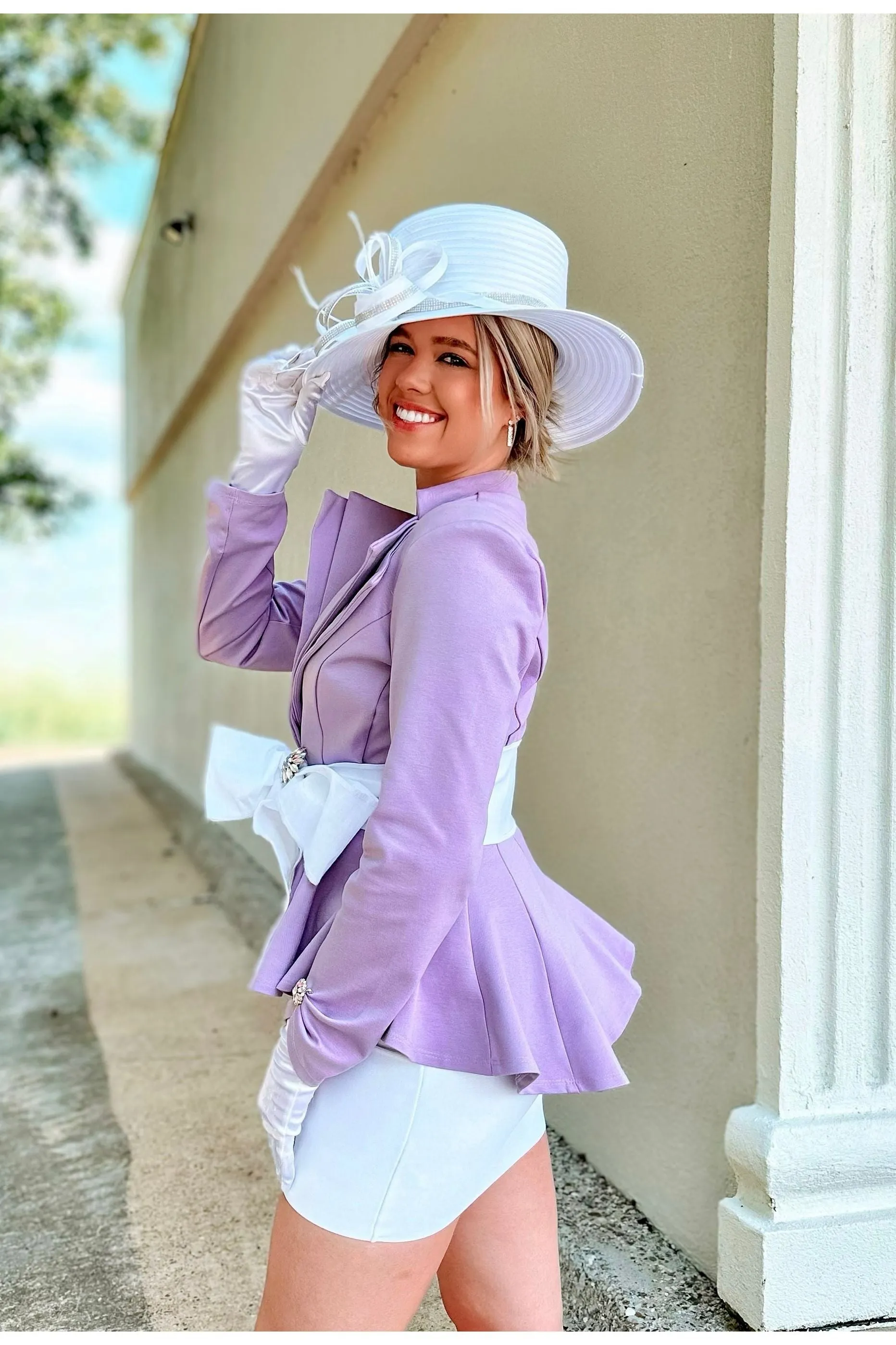 The Valentina Peplum Blazer Jacket