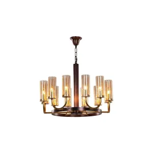 Tiara Chandelier 12 Bulbs Material Gold