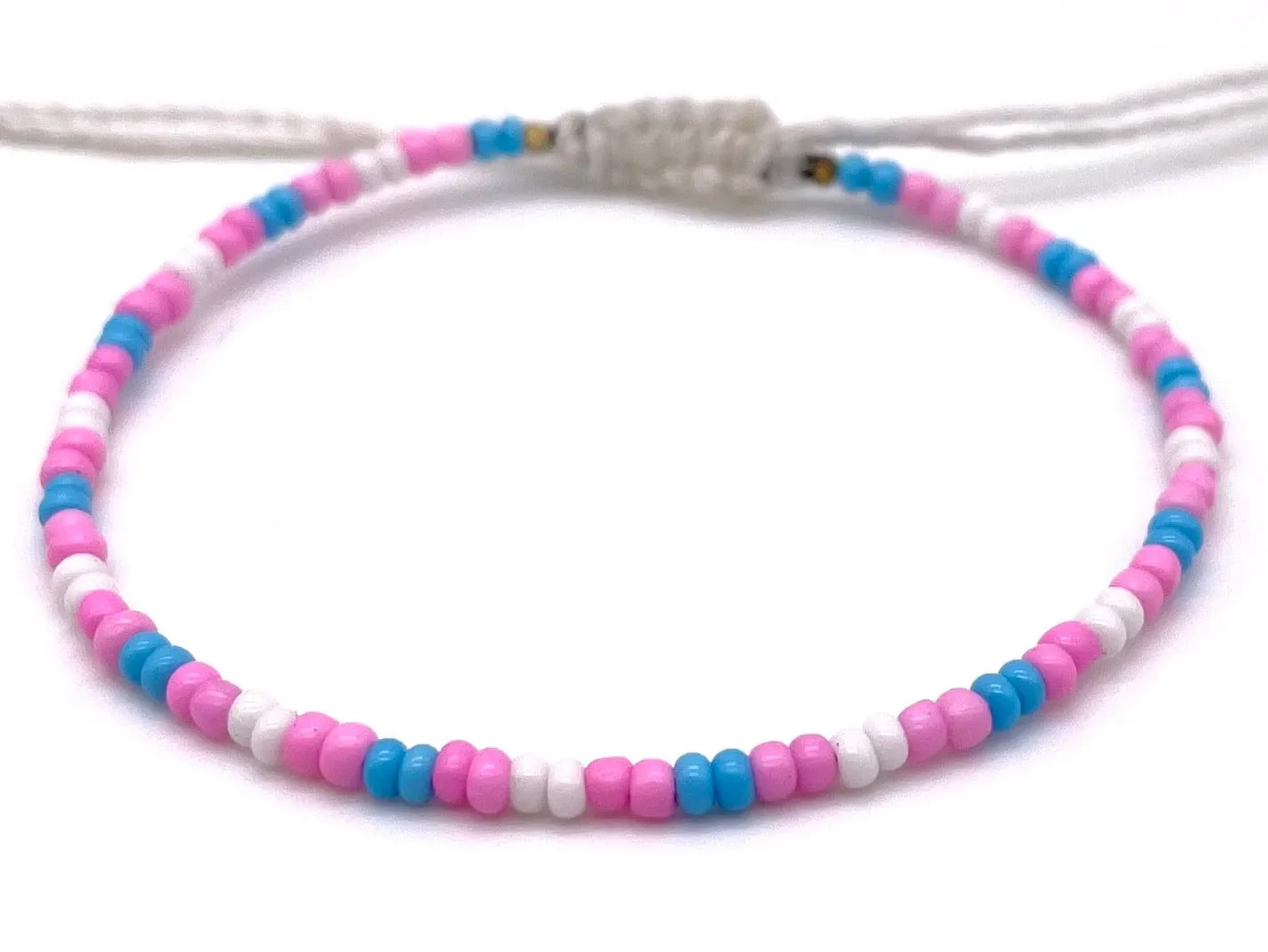 Trans Pride Adjustable Bracelet