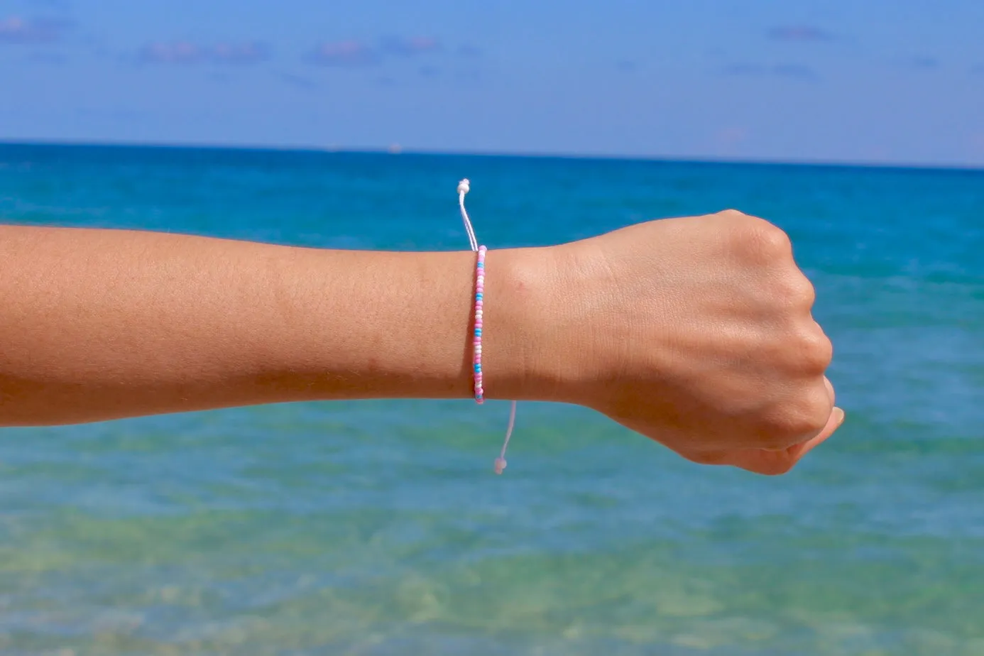 Trans Pride Adjustable Bracelet