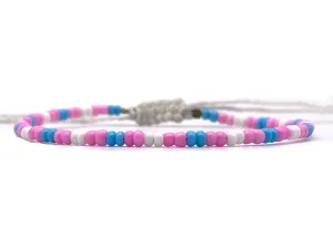 Trans Pride Adjustable Bracelet
