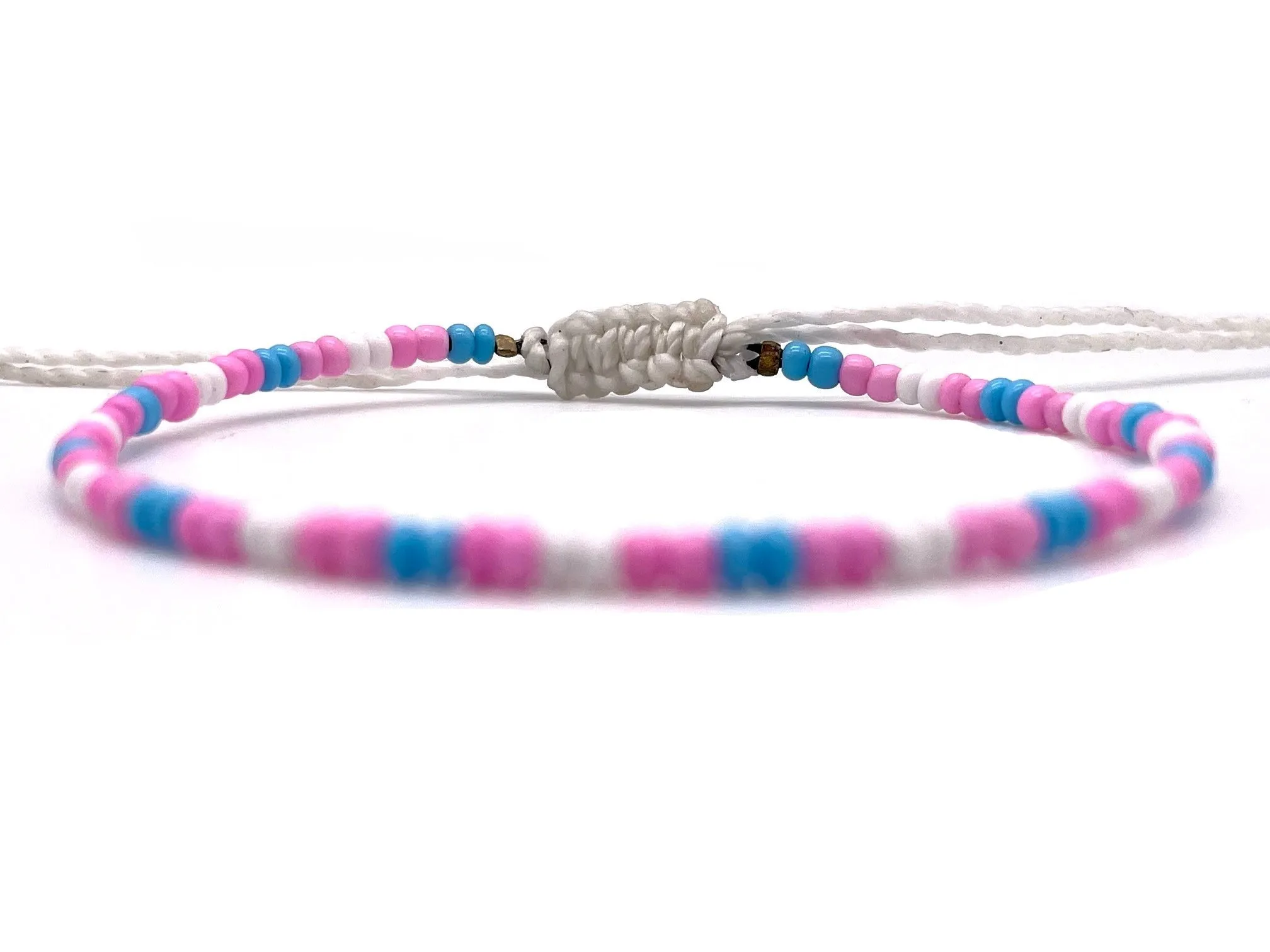 Trans Pride Adjustable Bracelet
