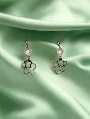Trendy light weight shiny earring with korean western stylish danglers*b