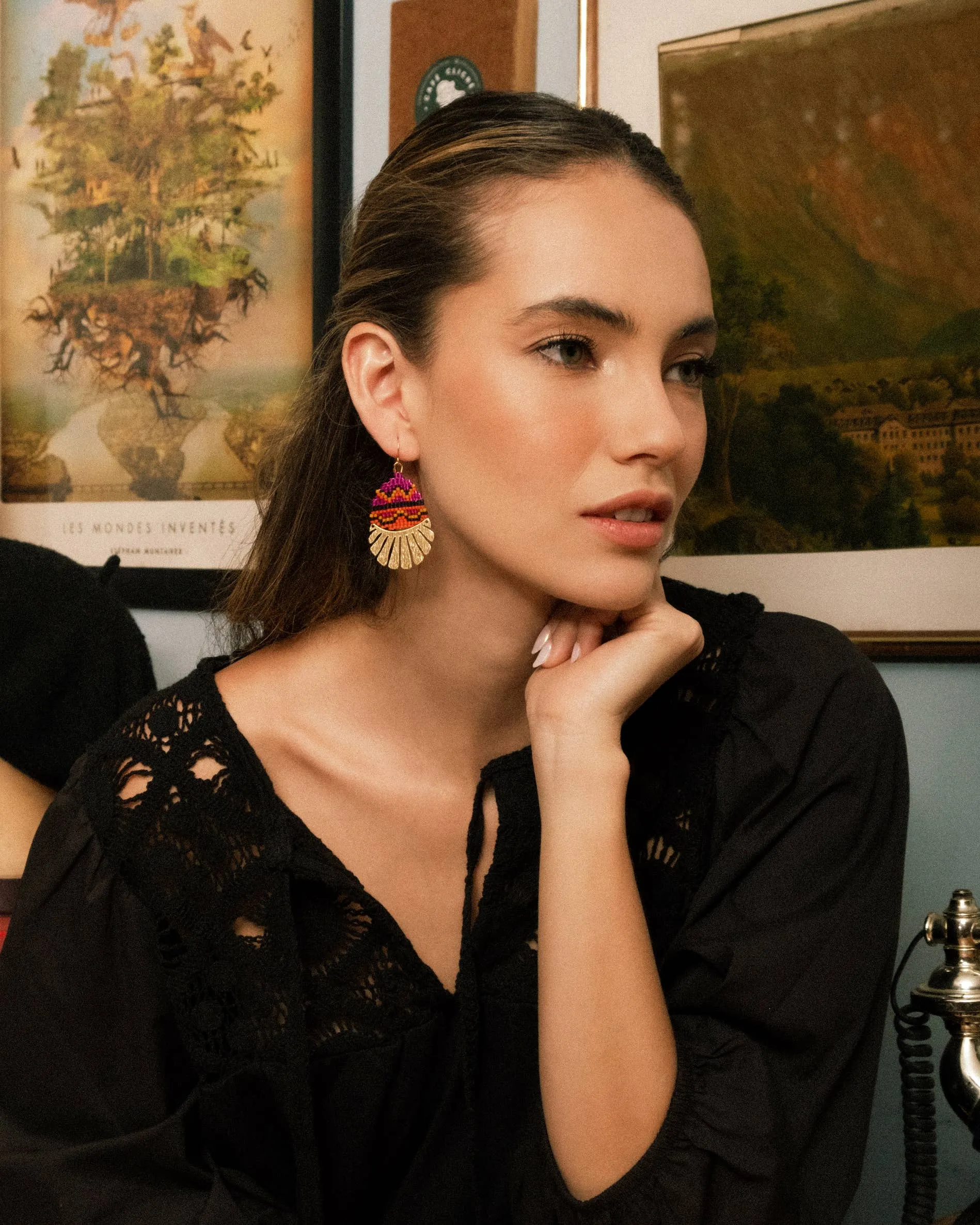 Tribal Santa Fe Drop Earrings