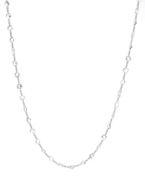 White Gold Ethereal Diamond 3-Link Chain Necklace
