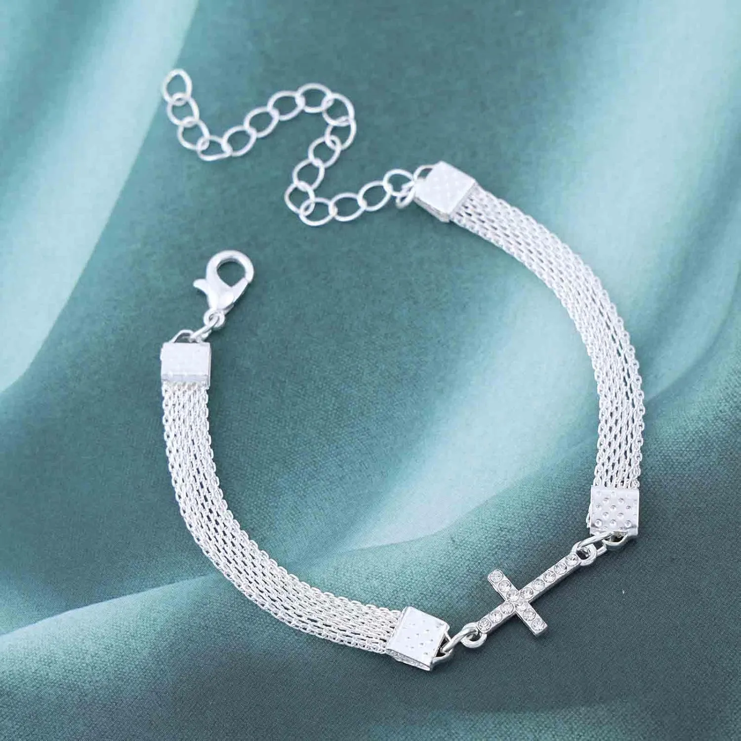 YienDoo Boho Anklet Bracelets Chunky Rope Ankle Chain Statement Infinity/Palm/Cross Anklet Summer Beach Foot Chain Jewelry for Women and Girls